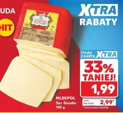 Kaufland MLEKPOL Ser Gouda 100 g oferta