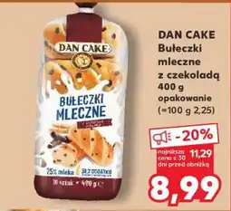Kaufland DAN CAKE Bułeczki mleczne z czekoladą 400 g oferta