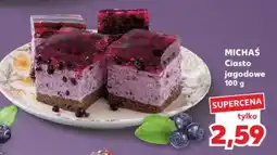 Kaufland MICHAŚ Ciasto jagodowe 100 g oferta