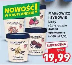 Kaufland MAKŁOWICZ I SYNOWIE Lody oferta