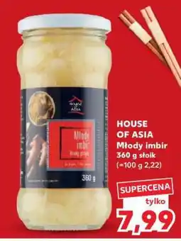 Kaufland HOUSE OF ASIA Młody imbir 360 g słoik oferta