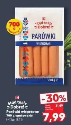 Kaufland Parówki wieprzowe oferta