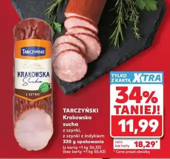Kaufland TARCZYŃSKI Krakowska sucha oferta