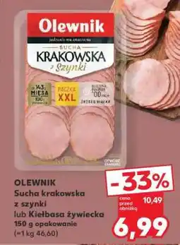 Kaufland OLEWNIK Sucha krakowska z szynki oferta