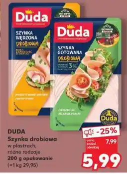 Kaufland DUDA Szynka drobiowa oferta
