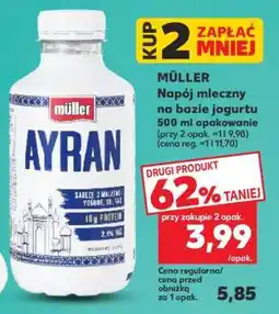 Kaufland MÜLLER Napój mleczny na bazie jogurtu 500 ml opakowanie oferta