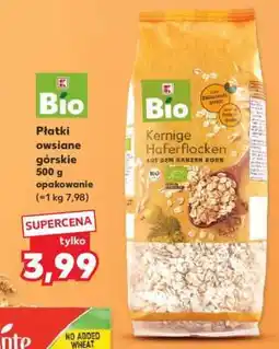 Kaufland Płatki owsiane górskie 500 g opakowanie oferta