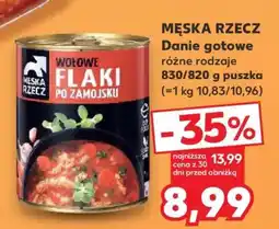 Kaufland MĘSKA RZECZ Danie gotowe oferta