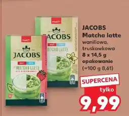 Kaufland JACOBS Matcha latte waniliowa, truskawkowa oferta