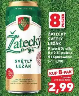 Kaufland Žatecký Světlý Ležák oferta