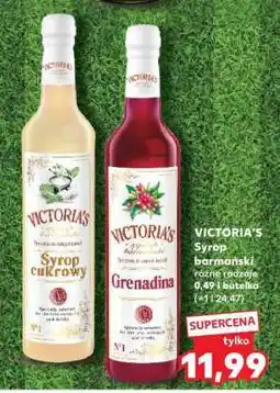 Kaufland VICTORIA'S Syrop barmański różne rodzaje oferta