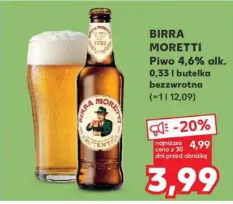 Kaufland BIRRA MORETTI oferta