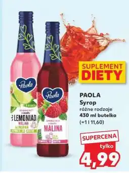 Kaufland PAOLA Syrop oferta