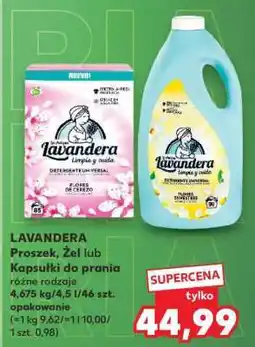 Kaufland LAVANDERA Proszek, Żel lub Kapsułki do prania oferta