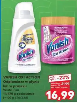 Kaufland Vanish Oxi Action oferta