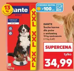 Kaufland DANTE Sucha karma dla psów z wołowiną oferta