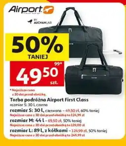 Auchan Torba podróżna Airport First Class oferta
