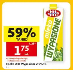 Auchan Mleko UHT Wypasione 2,0% tł oferta