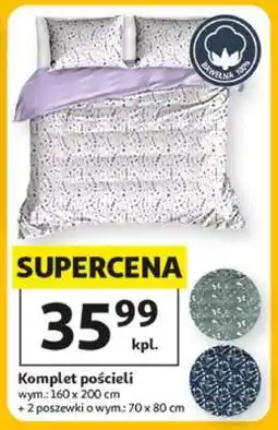 Auchan Komplet pościeli oferta
