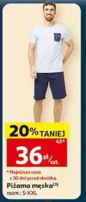 Auchan Piżama męska oferta