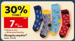 Auchan Skarpety męskie oferta