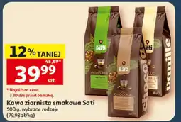 Auchan Kawa ziarnista smakowa Sati oferta