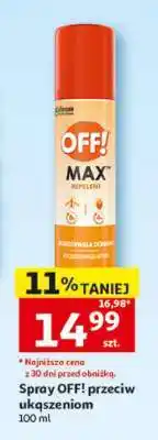 Auchan Spray OFF! przeciw ukąszeniom oferta