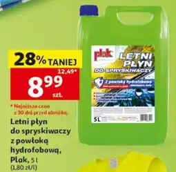 Auchan Letni płyn do spryskiwaczy z powłoką hydrofobową oferta