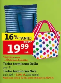 Auchan Torba termiczna Delia oferta