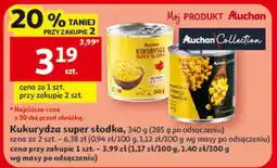 Auchan Kukurydza super słodka oferta
