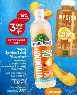 Żabka Napój Żywiec Zdrój Vitamins+ oferta