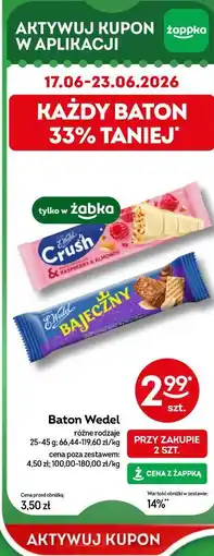 Żabka Baton Wedel oferta