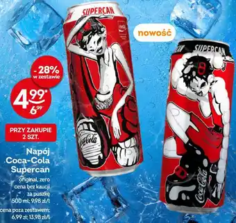 Żabka Napój Coca-Cola Supercan oferta