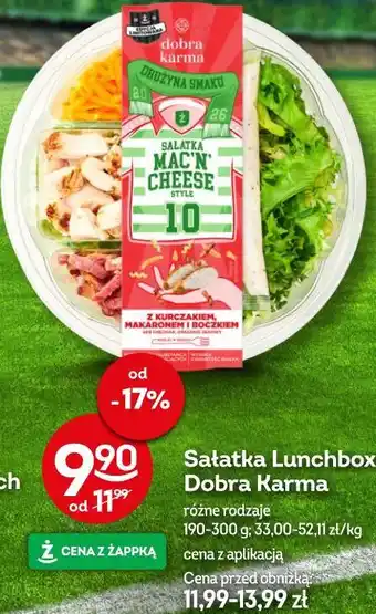 Żabka Sałatka Lunchbox Dobra Karma oferta