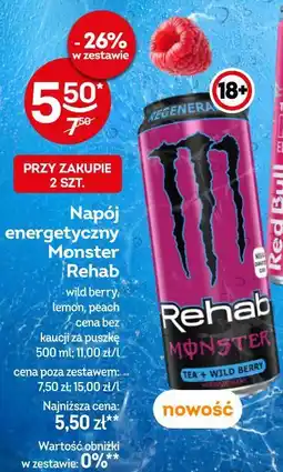 Żabka Napój energetyczny Monster Rehab oferta