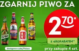 Żabka Piwo Żubr, Harnaś, EB, Tatra oferta