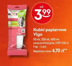 Żabka Kubki papierowe Vigo oferta