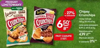 Żabka Chipsy Crunchips oferta
