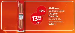 Żabka Kiełbasa podwawelska z szynki Olewnik oferta