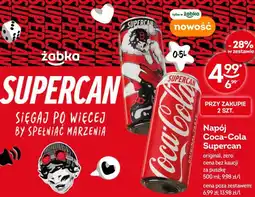 Żabka Napój Coca-Cola Supercan oferta