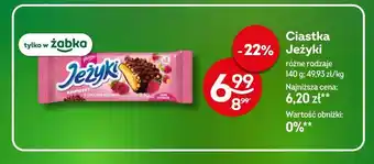 Żabka Ciastka Jeżyki oferta