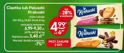 Żabka Ciastka lub Paluszki Krakuski oferta