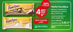 Żabka Wafle Familijne oferta