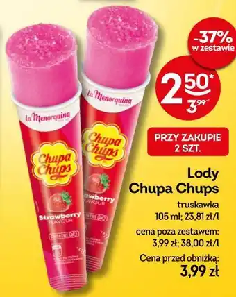 Żabka Lody Chupa Chups oferta