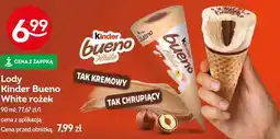 Żabka Lody Kinder Bueno White rożek oferta