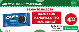 Żabka Lody Oreo Sandwich oferta