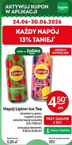 Żabka Napój Lipton Ice Tea oferta
