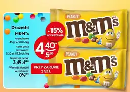 Żabka Drażetki M&M's orzechowe oferta
