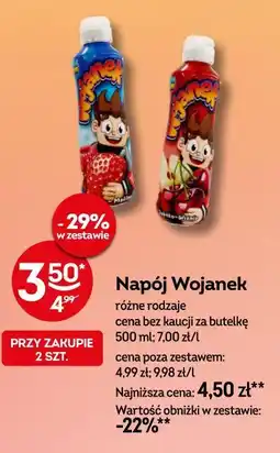 Żabka Napój Wojanek oferta