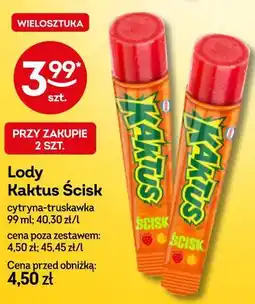 Żabka Lody Kaktus Ścisk oferta